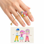 Custom Drawing Bracelet, Personalized Doodle Art Charm